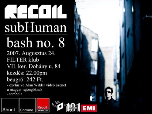 Recoil - subHuman - Bash no. 8