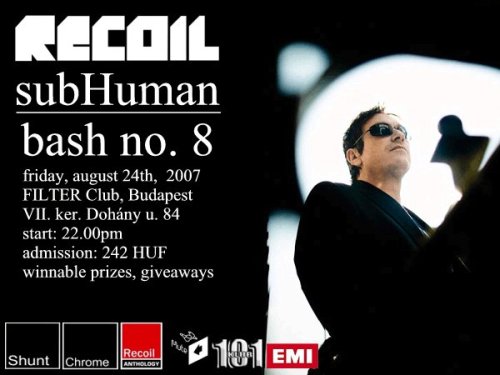 Recoil - subHuman - Bash no. 8