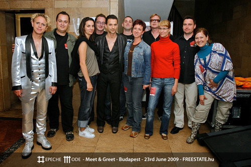 depeCHe MODE - Meet & Greet - Budapest - 2009